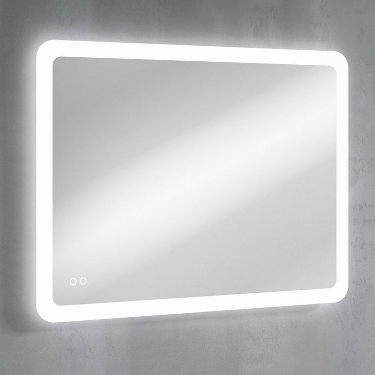 Spegel Lumia med LED Belysning 80x60 cm-0